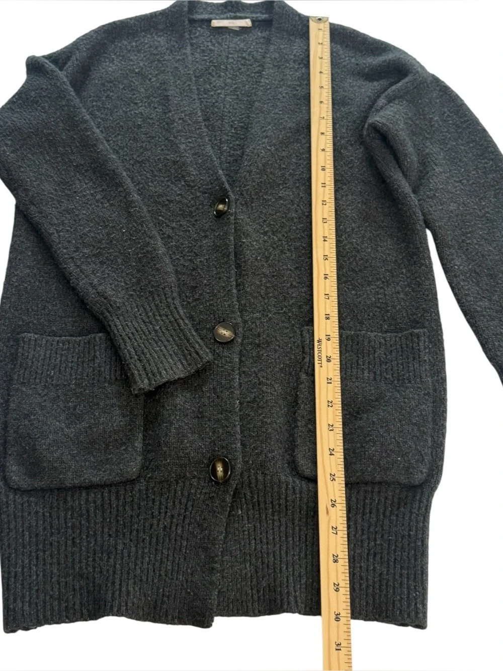 Elodie Long Sleeve Patch Pocket Cardigan